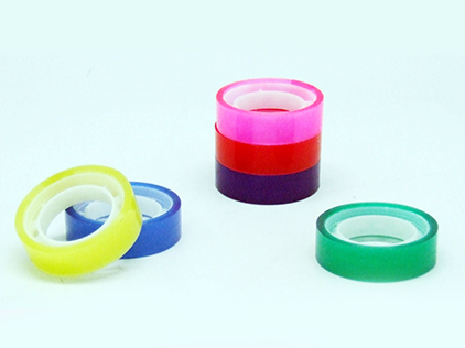 Color transparent stationery tape